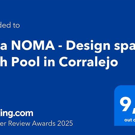Villa Noma - Design Space With Pool In Корралехо Екстер'єр фото
